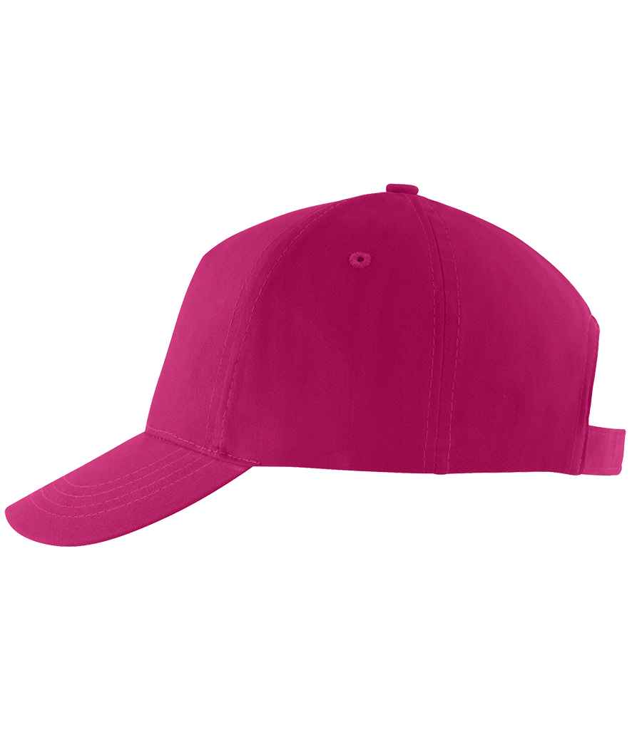 SOL'S Buzz Cap in ONE Fuchsia by SOL'S — Custom branded clothing by Print Press, featuring premium embroidery produced in our specialist print lab in the UK.