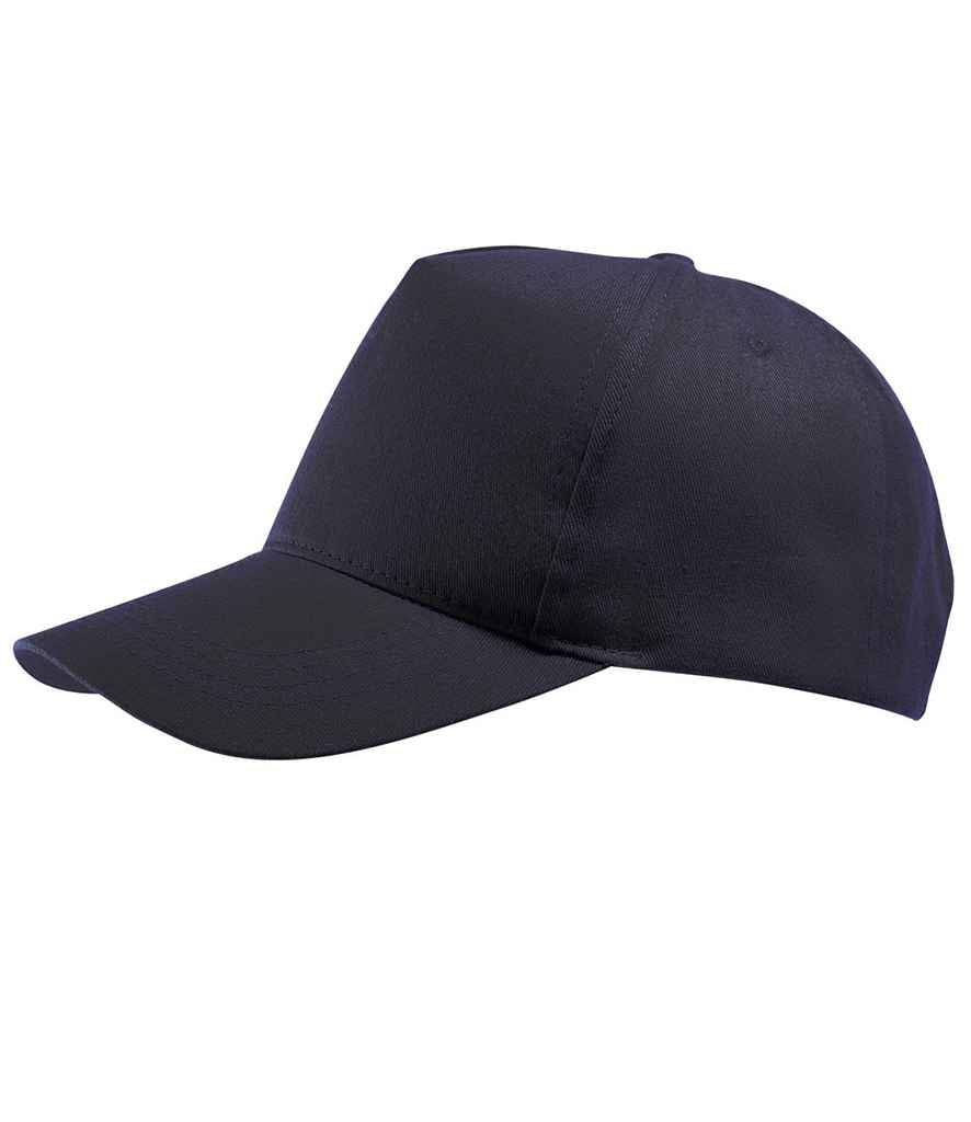 SOL'S Buzz Cap in ONE Navy by SOL'S — Custom branded clothing by Print Press, featuring premium embroidery produced in our specialist print lab in the UK.
