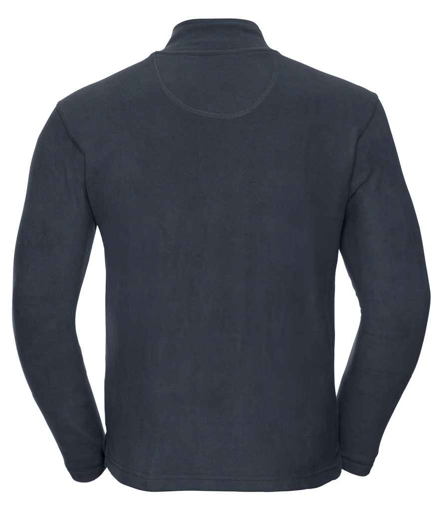 Russell Zip Neck Micro Fleece in by Russell — Custom branded clothing by Print Press, featuring premium embroidery produced in our specialist print lab in the UK.