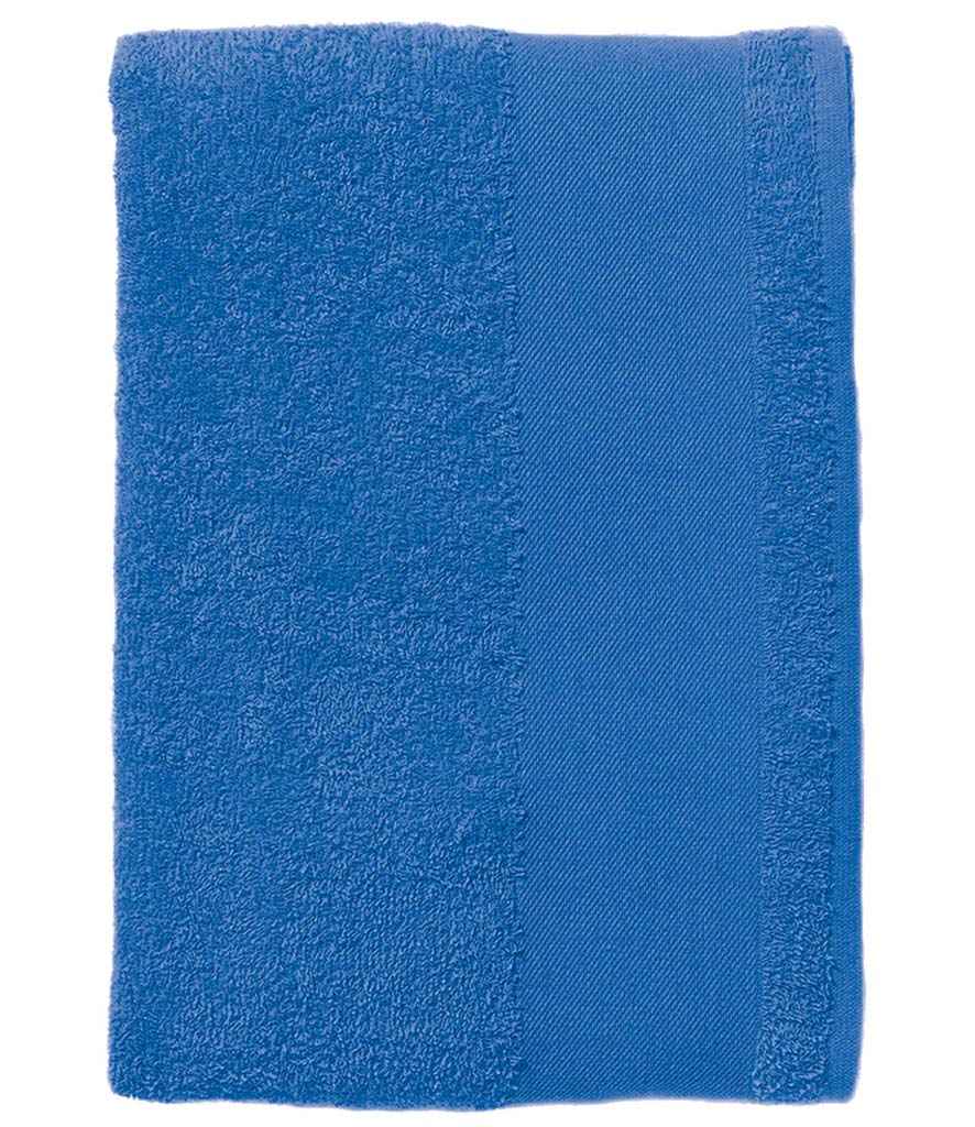 SOL'S Island 50 Hand Towel in ONE Royal Blue by SOL'S — Custom branded clothing by Print Press, featuring premium embroidery produced in our specialist print lab in the UK.