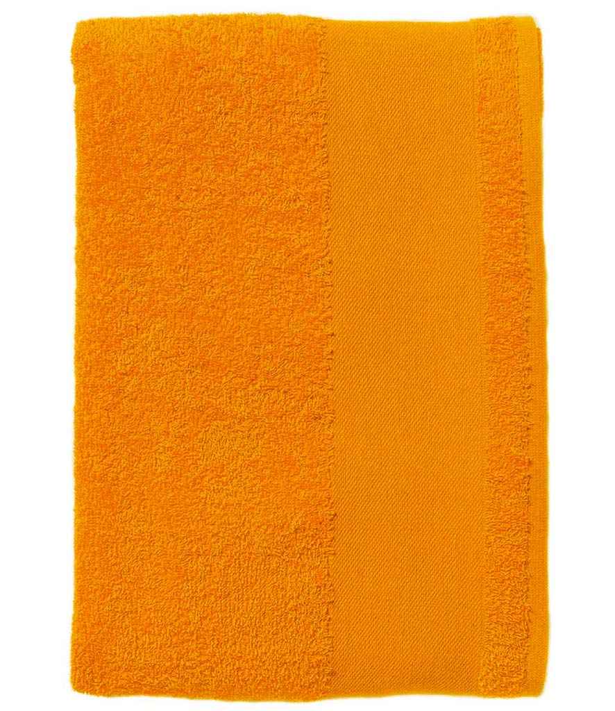 SOL'S Island 100 Bath Sheet in ONE Orange by SOL'S — Custom branded clothing by Print Press, featuring premium embroidery produced in our specialist print lab in the UK.