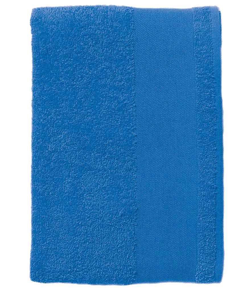 SOL'S Island 100 Bath Sheet in ONE Royal Blue by SOL'S — Custom branded clothing by Print Press, featuring premium embroidery produced in our specialist print lab in the UK.