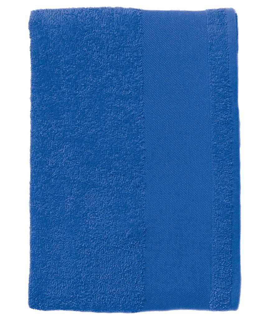 SOL'S Island 30 Guest Towel in ONE Royal Blue by SOL'S — Custom branded clothing by Print Press, featuring premium embroidery produced in our specialist print lab in the UK.