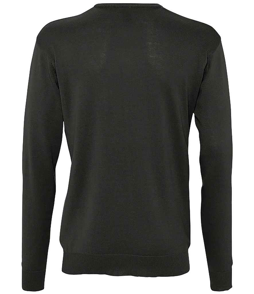 SOL'S Galaxy Cotton Acrylic V Neck Sweater in by SOL'S — Custom branded clothing by Print Press, featuring premium embroidery produced in our specialist print lab in the UK.