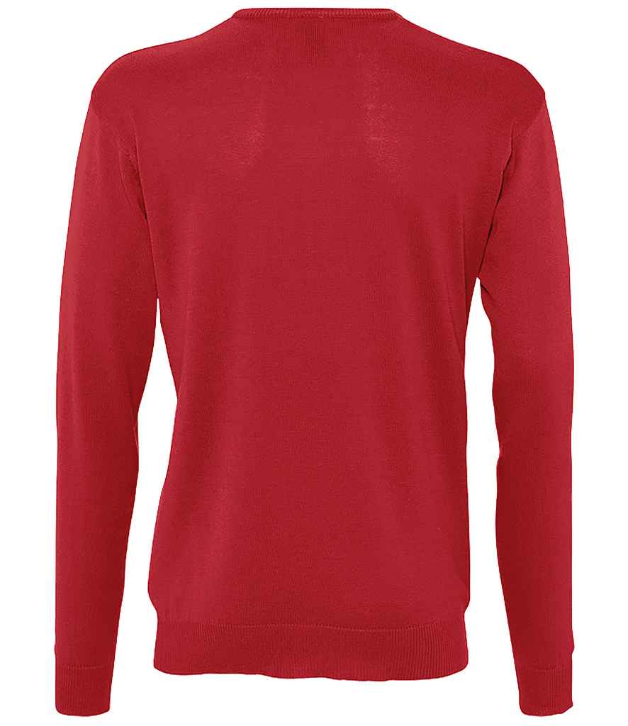 SOL'S Galaxy Cotton Acrylic V Neck Sweater in by SOL'S — Custom branded clothing by Print Press, featuring premium embroidery produced in our specialist print lab in the UK.