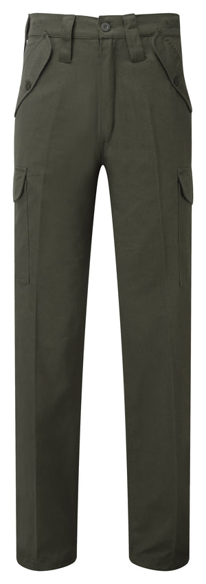 Fort Combat Trouser in GREEN by FORT — Custom branded clothing by Print Press, featuring premium embroidery produced in our specialist print lab in the UK.