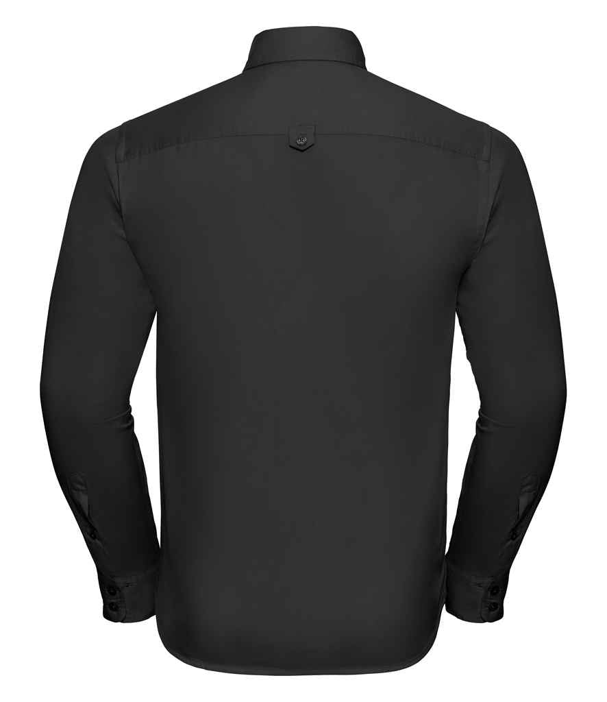 Russell Collection Long Sleeve Classic Twill Shirt in by Russell — Custom branded clothing by Print Press, featuring premium embroidery produced in our specialist print lab in the UK.