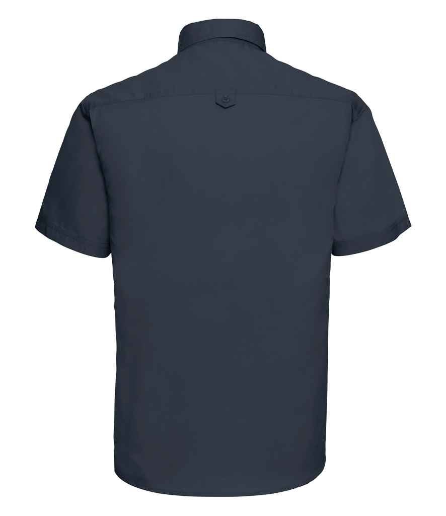 Russell Collection Short Sleeve Classic Twill Shirt in by Russell — Custom branded clothing by Print Press, featuring premium embroidery produced in our specialist print lab in the UK.