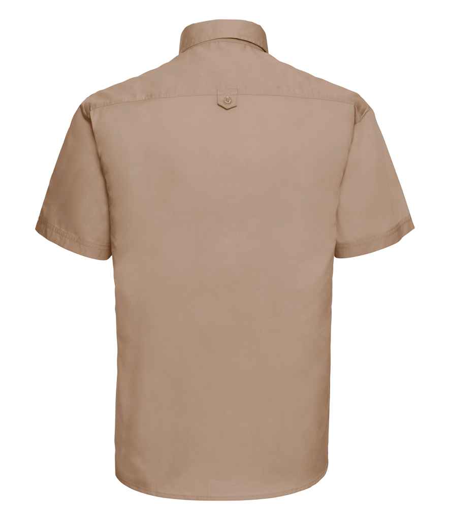 Russell Collection Short Sleeve Classic Twill Shirt in by Russell — Custom branded clothing by Print Press, featuring premium embroidery produced in our specialist print lab in the UK.