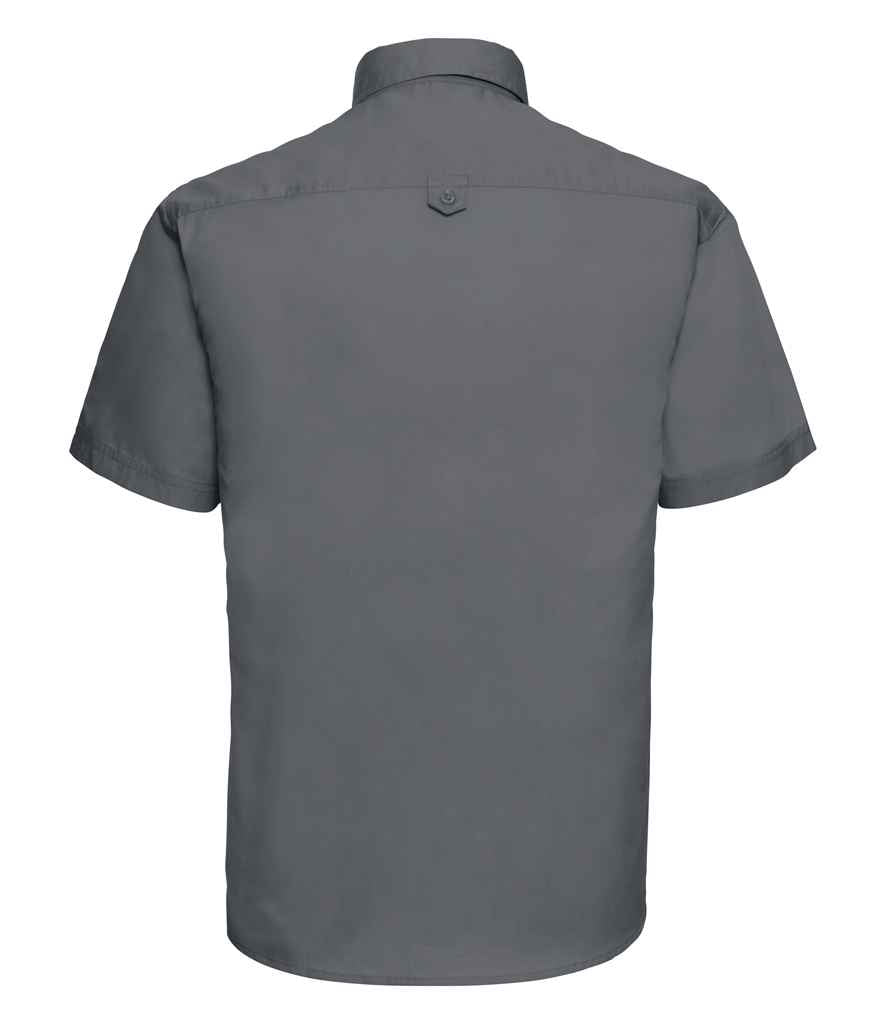 Russell Collection Short Sleeve Classic Twill Shirt in by Russell — Custom branded clothing by Print Press, featuring premium embroidery produced in our specialist print lab in the UK.