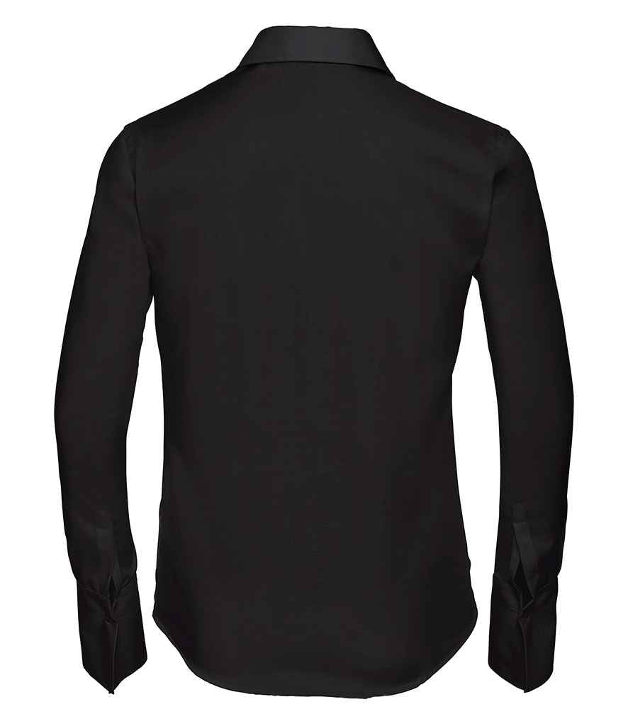 Russell Collection Ladies Long Sleeve Ultimate Non-Iron Shirt in by Russell — Custom branded clothing by Print Press, featuring premium embroidery produced in our specialist print lab in the UK.