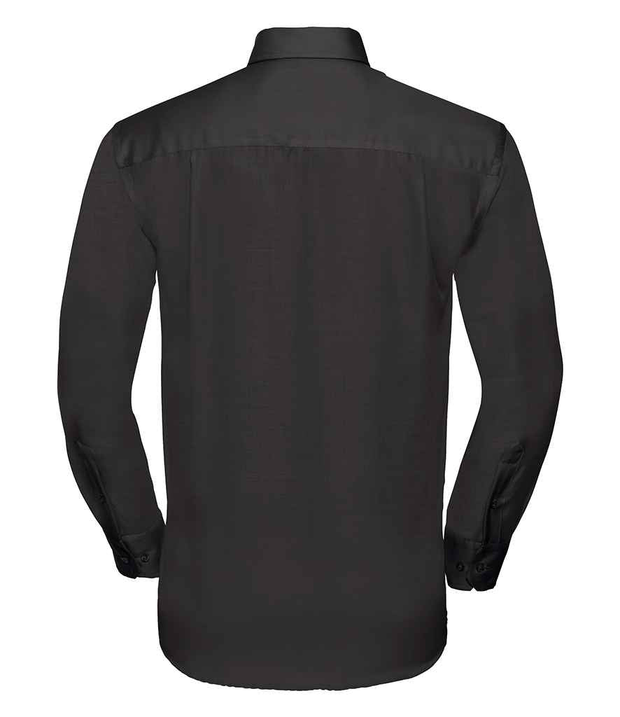 Russell Collection Long Sleeve Ultimate Non-Iron Shirt in by Russell — Custom branded clothing by Print Press, featuring premium embroidery produced in our specialist print lab in the UK.
