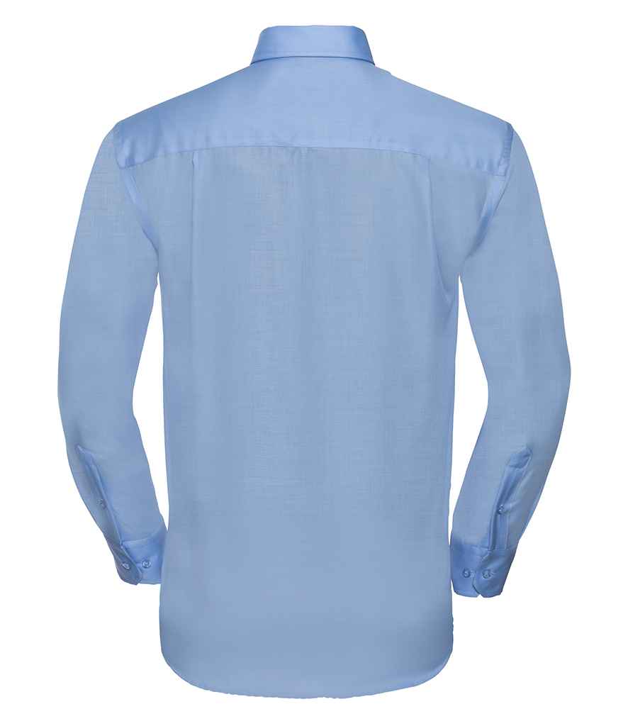 Russell Collection Long Sleeve Ultimate Non-Iron Shirt in by Russell — Custom branded clothing by Print Press, featuring premium embroidery produced in our specialist print lab in the UK.