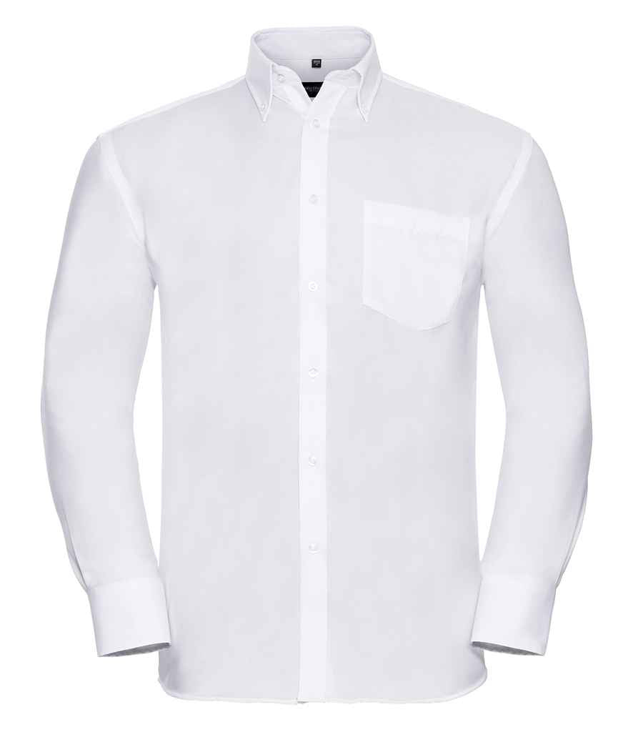 Russell Collection Long Sleeve Ultimate Non-Iron Shirt in by Russell — Custom branded clothing by Print Press, featuring premium embroidery produced in our specialist print lab in the UK.