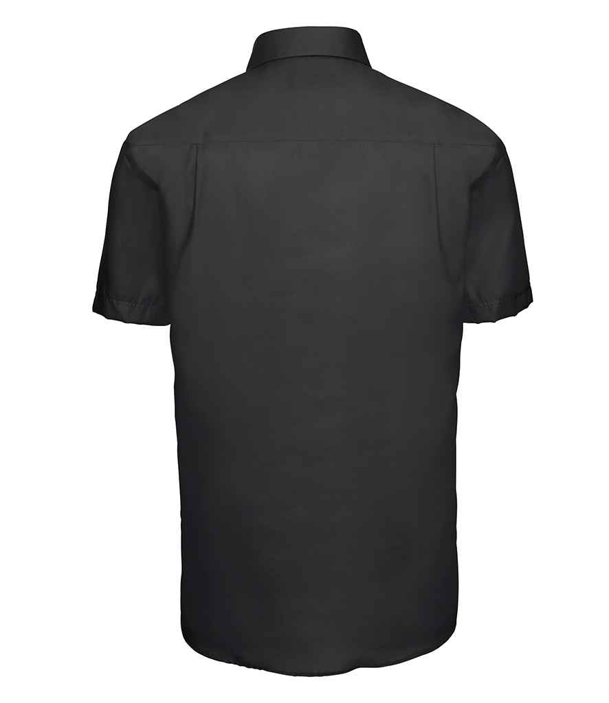 Russell Collection Short Sleeve Ultimate Non-Iron Shirt in by Russell — Custom branded clothing by Print Press, featuring premium embroidery produced in our specialist print lab in the UK.