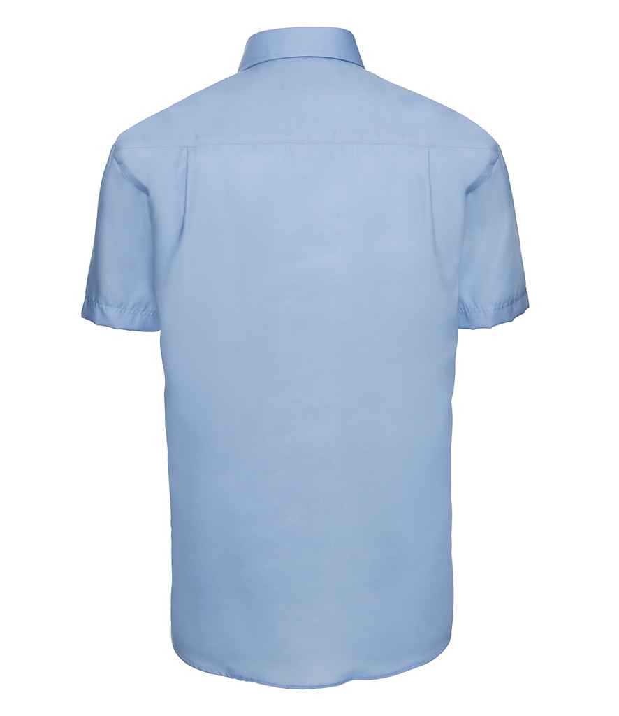 Russell Collection Short Sleeve Ultimate Non-Iron Shirt in by Russell — Custom branded clothing by Print Press, featuring premium embroidery produced in our specialist print lab in the UK.