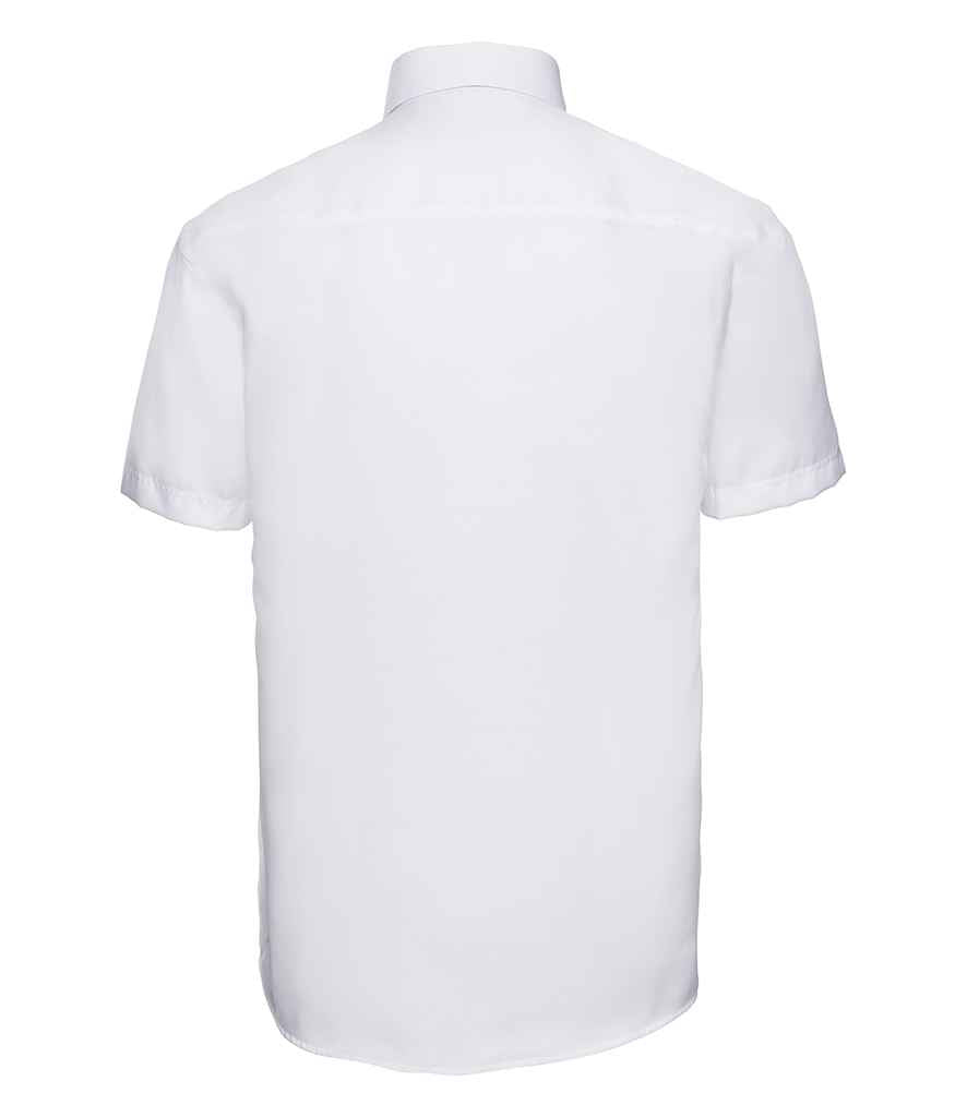 Russell Collection Short Sleeve Ultimate Non-Iron Shirt in by Russell — Custom branded clothing by Print Press, featuring premium embroidery produced in our specialist print lab in the UK.