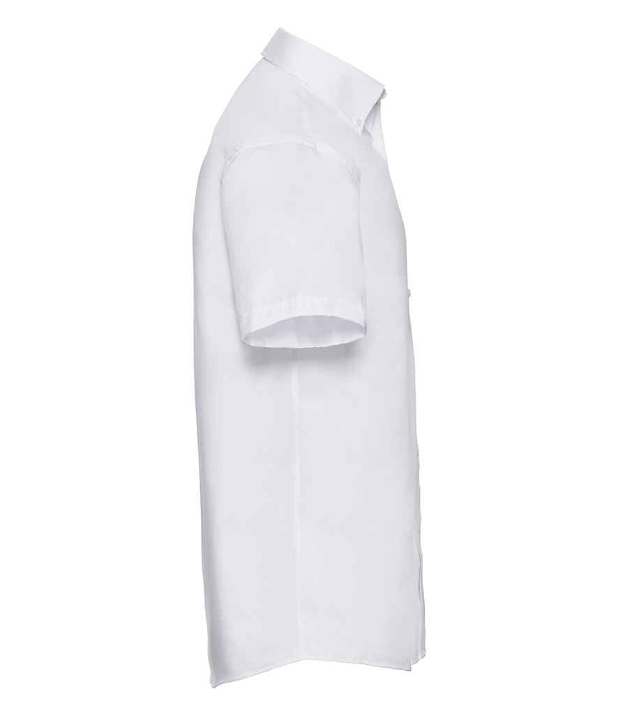 Russell Collection Short Sleeve Ultimate Non-Iron Shirt in by Russell — Custom branded clothing by Print Press, featuring premium embroidery produced in our specialist print lab in the UK.