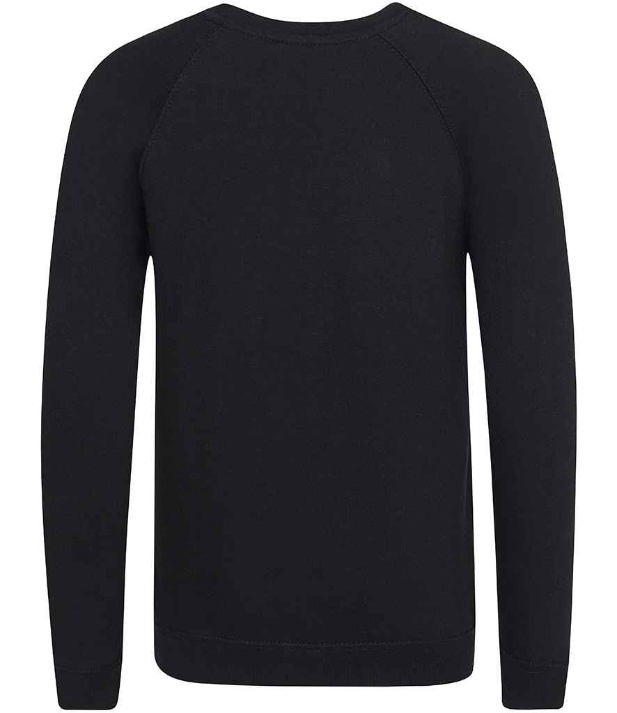 AWDis Academy Kids Raglan Sweatshirt in by AWDis Academy — Custom branded clothing by Print Press, featuring premium embroidery produced in our specialist print lab in the UK.