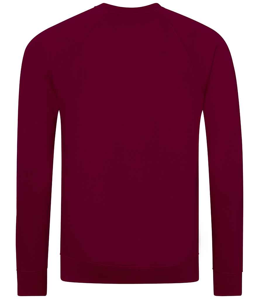 AWDis Academy Raglan Sweatshirt in by AWDis Academy — Custom branded clothing by Print Press, featuring premium embroidery produced in our specialist print lab in the UK.