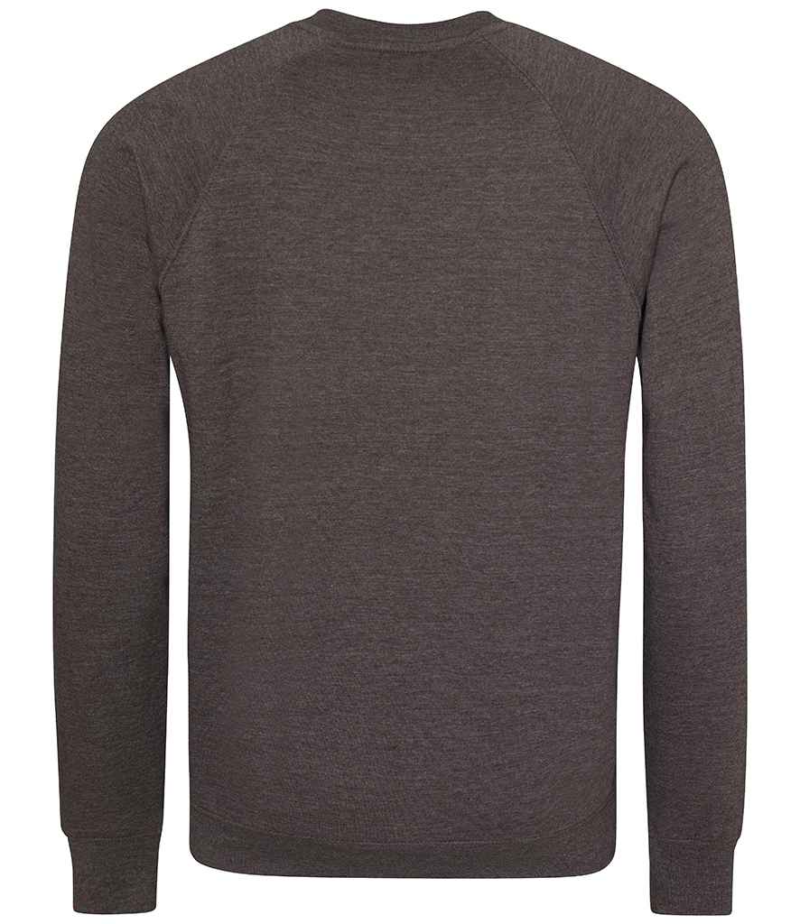 AWDis Academy Raglan Sweatshirt in by AWDis Academy — Custom branded clothing by Print Press, featuring premium embroidery produced in our specialist print lab in the UK.