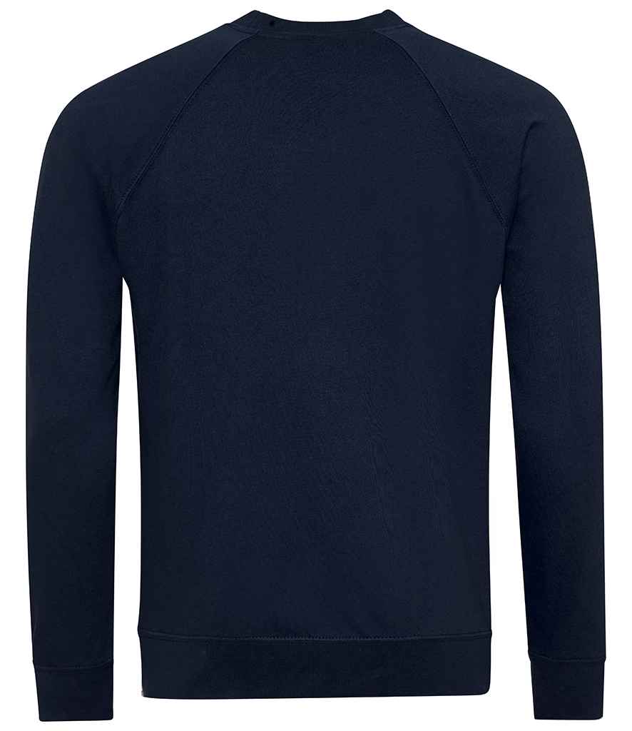 AWDis Academy Raglan Sweatshirt in by AWDis Academy — Custom branded clothing by Print Press, featuring premium embroidery produced in our specialist print lab in the UK.
