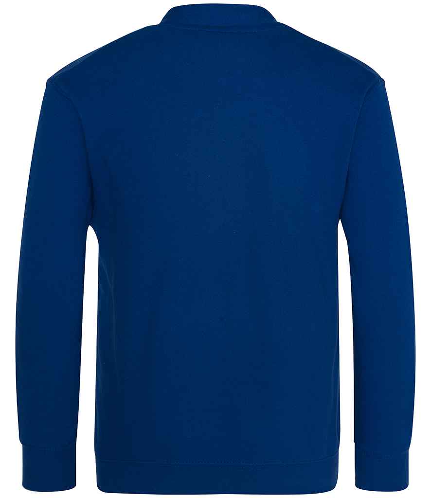 AWDis Academy Kids Sweat Cardigan in by AWDis Academy — Custom branded clothing by Print Press, featuring premium embroidery produced in our specialist print lab in the UK.