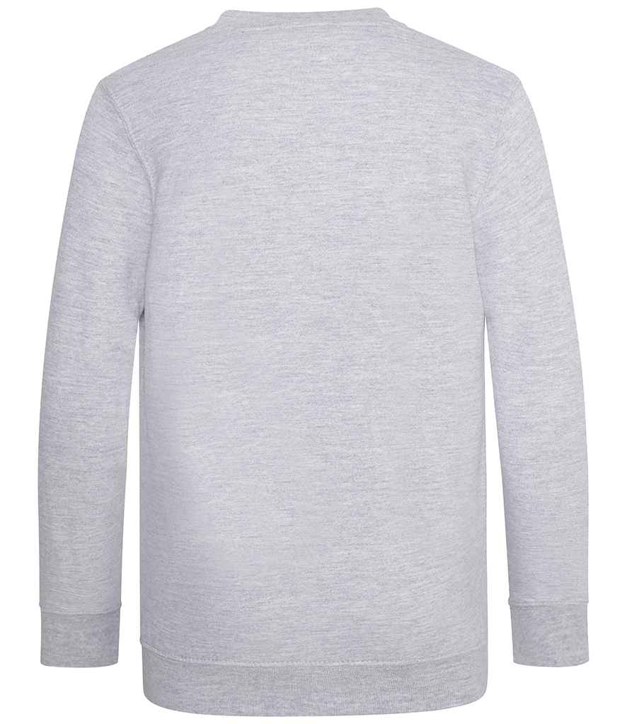 AWDis Academy Kids V Neck Sweatshirt in by AWDis Academy — Custom branded clothing by Print Press, featuring premium embroidery produced in our specialist print lab in the UK.