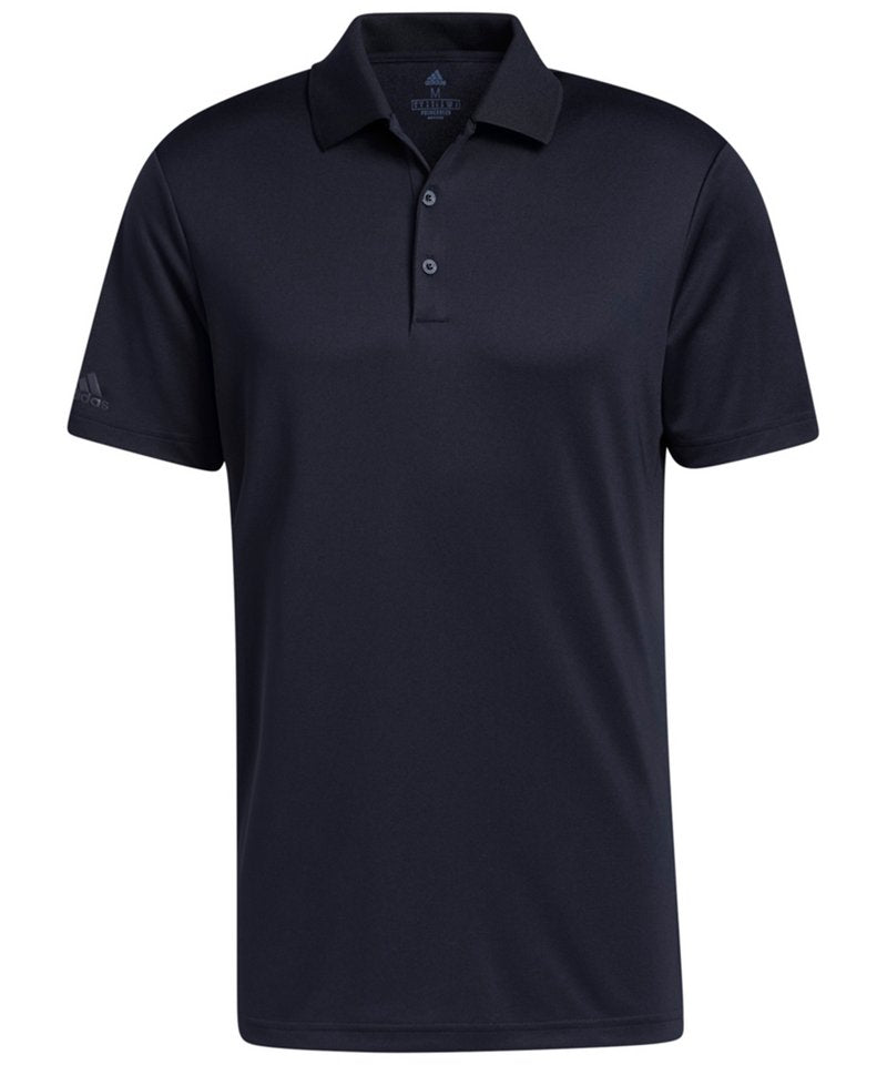 Adidas Performance Polo in Black by Adidas — Custom branded clothing by Print Press, featuring premium embroidery produced in our specialist print lab in the UK.