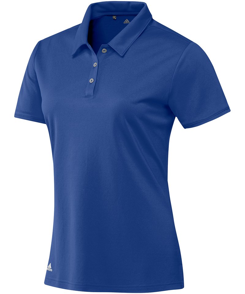 Women's Teamwear Polo in XS EQT Blue by Adidas — Custom branded clothing by Print Press, featuring premium embroidery produced in our specialist print lab in the UK.