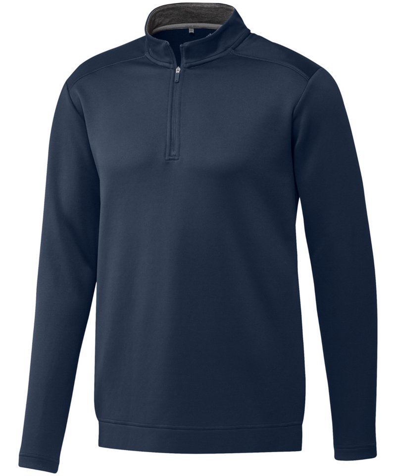 Club 1/4 Zip in Navy by Adidas — Custom branded clothing by Print Press, featuring premium embroidery produced in our specialist print lab in the UK.
