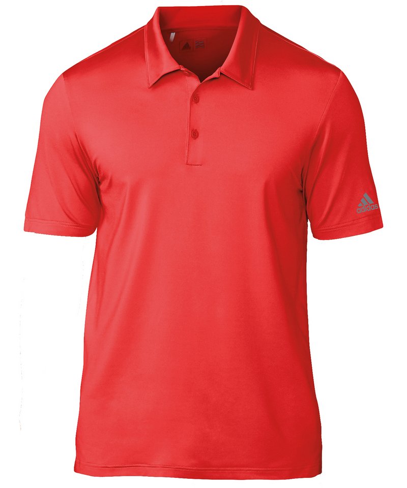 Ultimate 365 Polo in High-Res Red by Adidas — Custom branded clothing by Print Press, featuring premium embroidery produced in our specialist print lab in the UK.