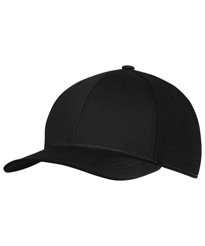 Climacool Tour Crestable Cap in Black by Adidas — Custom branded clothing by Print Press, featuring premium embroidery produced in our specialist print lab in the UK.