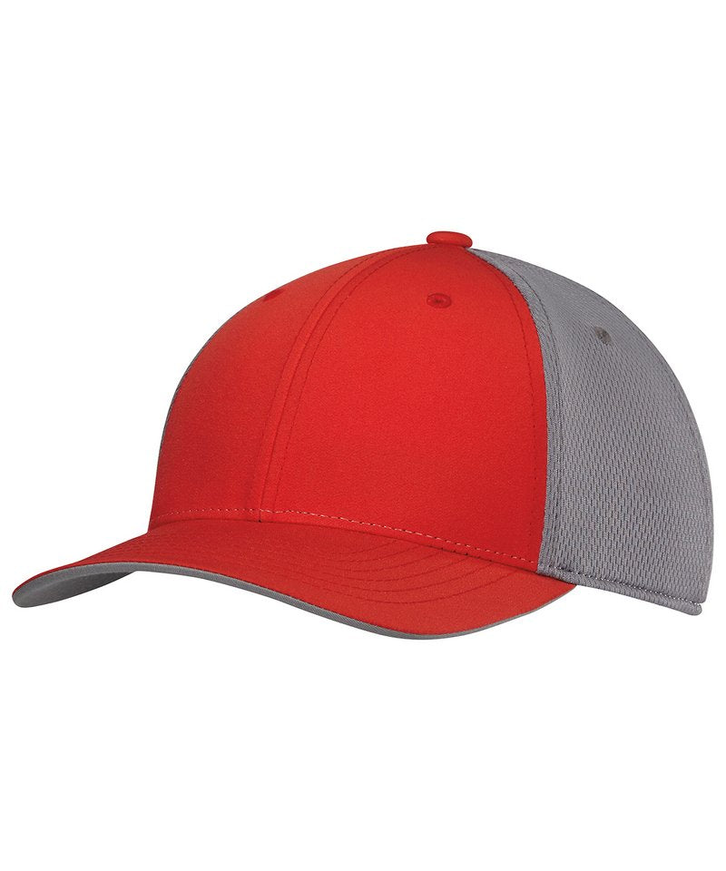 Climacool Tour Crestable Cap in High Res Red by Adidas — Custom branded clothing by Print Press, featuring premium embroidery produced in our specialist print lab in the UK.