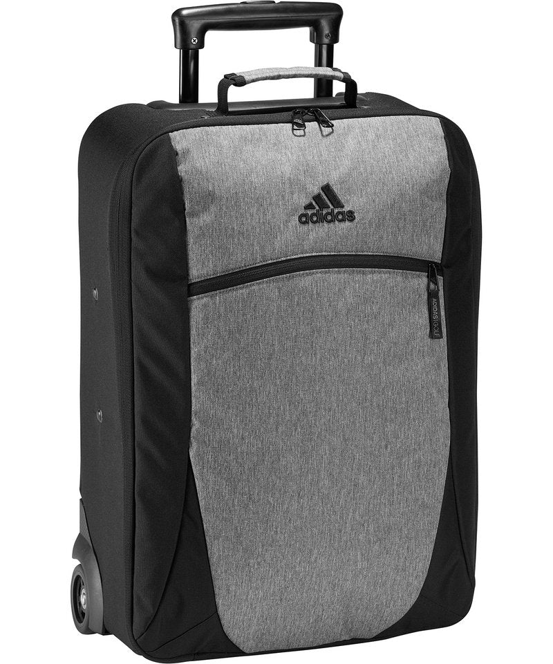 Travel Bag in One size Black Grey by Adidas — Custom branded clothing by Print Press, featuring premium embroidery produced in our specialist print lab in the UK.