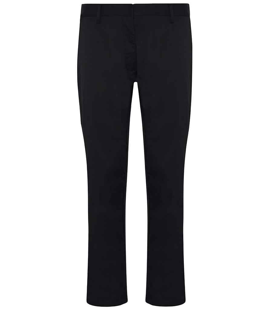 AFD Ladies Slim Fit Stretch Trousers in by AFD — Custom branded clothing by Print Press, featuring premium embroidery produced in our specialist print lab in the UK.