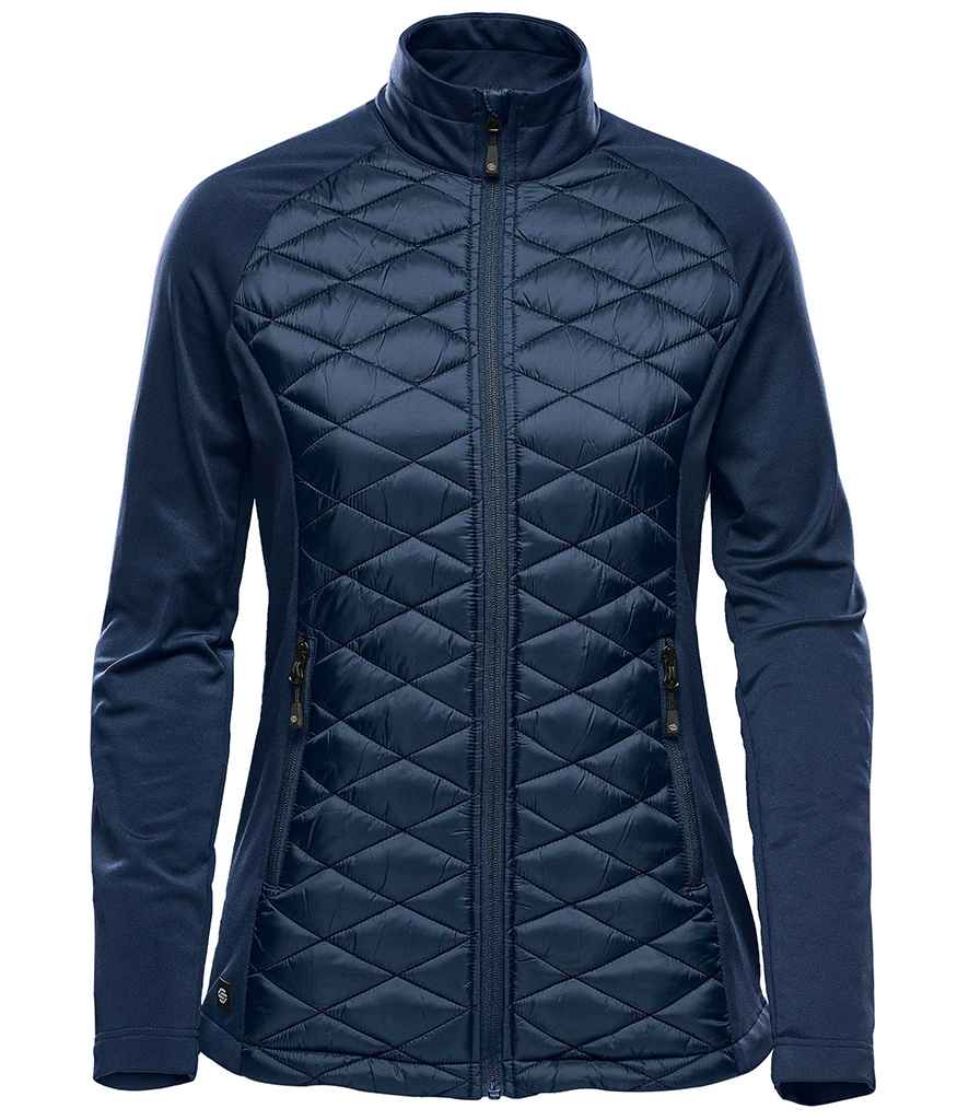Stormtech Ladies Boulder Thermal Shell Jacket in by Stormtech — Custom branded clothing by Print Press, featuring premium embroidery produced in our specialist print lab in the UK.