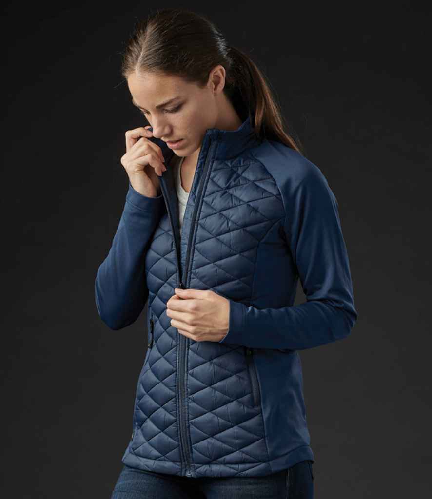 Stormtech Ladies Boulder Thermal Shell Jacket in by Stormtech — Custom branded clothing by Print Press, featuring premium embroidery produced in our specialist print lab in the UK.