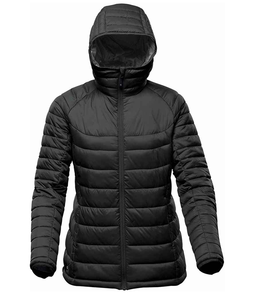 Stormtech Ladies Stavanger Thermal Padded Jacket in by Stormtech — Custom branded clothing by Print Press, featuring premium embroidery produced in our specialist print lab in the UK.