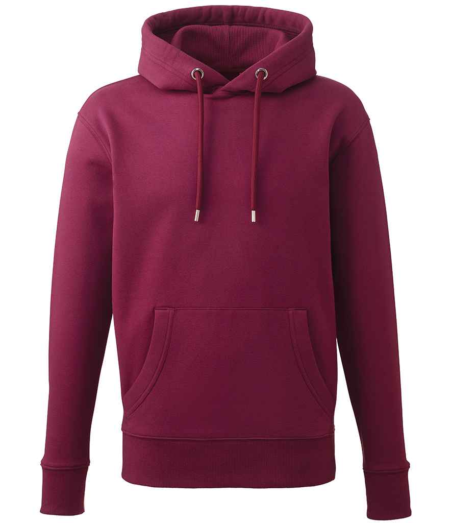 Anthem Organic Hoodie in by Anthem — Custom branded clothing by Print Press, featuring premium embroidery produced in our specialist print lab in the UK.