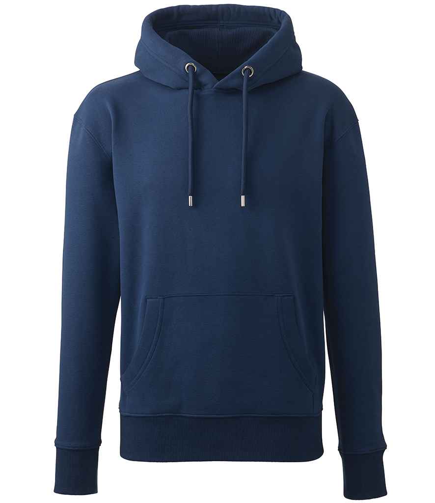 Anthem Organic Hoodie in by Anthem — Custom branded clothing by Print Press, featuring premium embroidery produced in our specialist print lab in the UK.