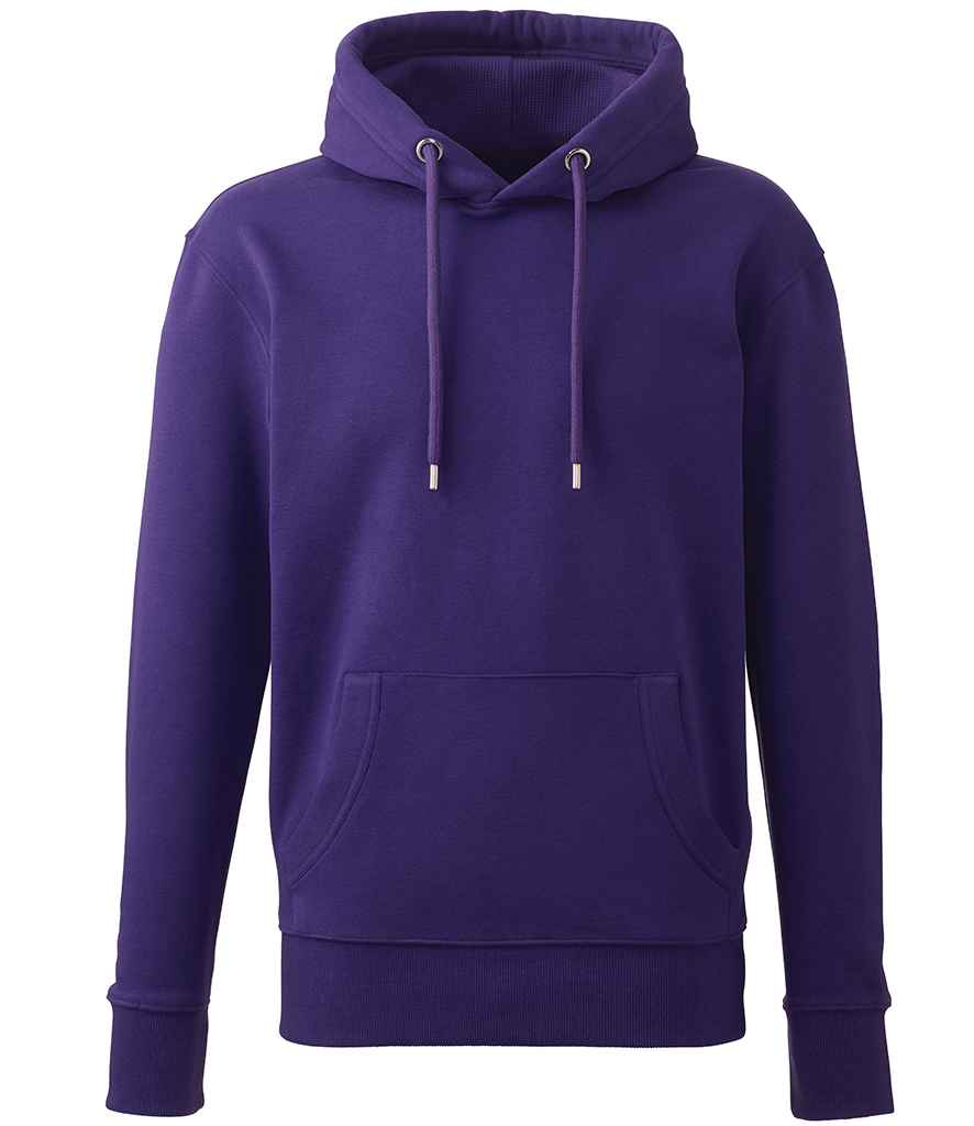 Anthem Organic Hoodie in by Anthem — Custom branded clothing by Print Press, featuring premium embroidery produced in our specialist print lab in the UK.