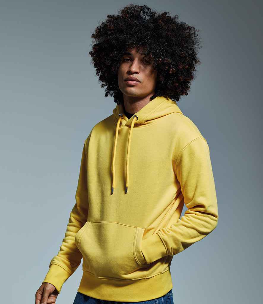 Anthem Organic Hoodie in Yellow by Anthem — Custom branded clothing by Print Press, featuring premium embroidery produced in our specialist print lab in the UK.