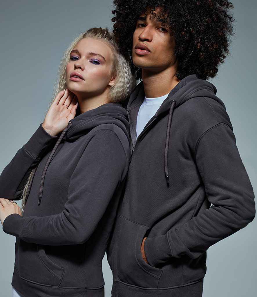 Anthem Organic Full Zip Hoodie in by Anthem — Custom branded clothing by Print Press, featuring premium embroidery produced in our specialist print lab in the UK.