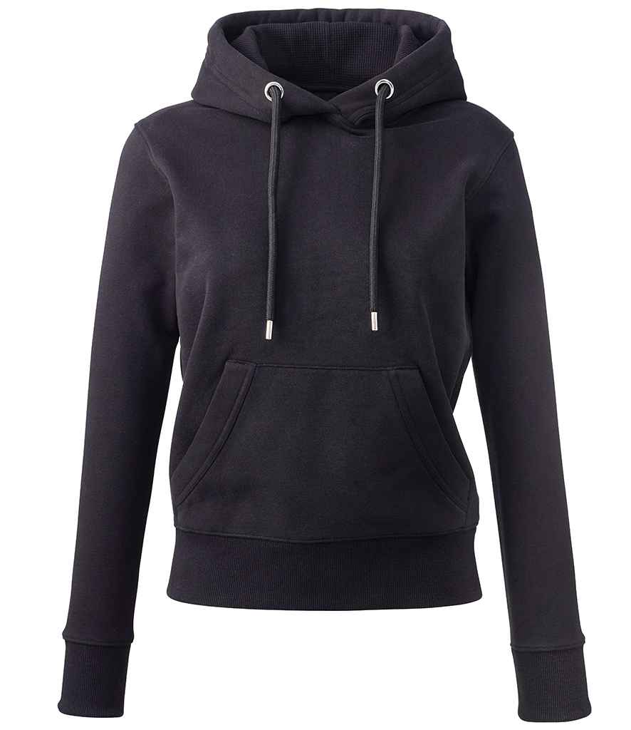 Anthem Ladies Organic Hoodie in by Anthem — Custom branded clothing by Print Press, featuring premium embroidery produced in our specialist print lab in the UK.