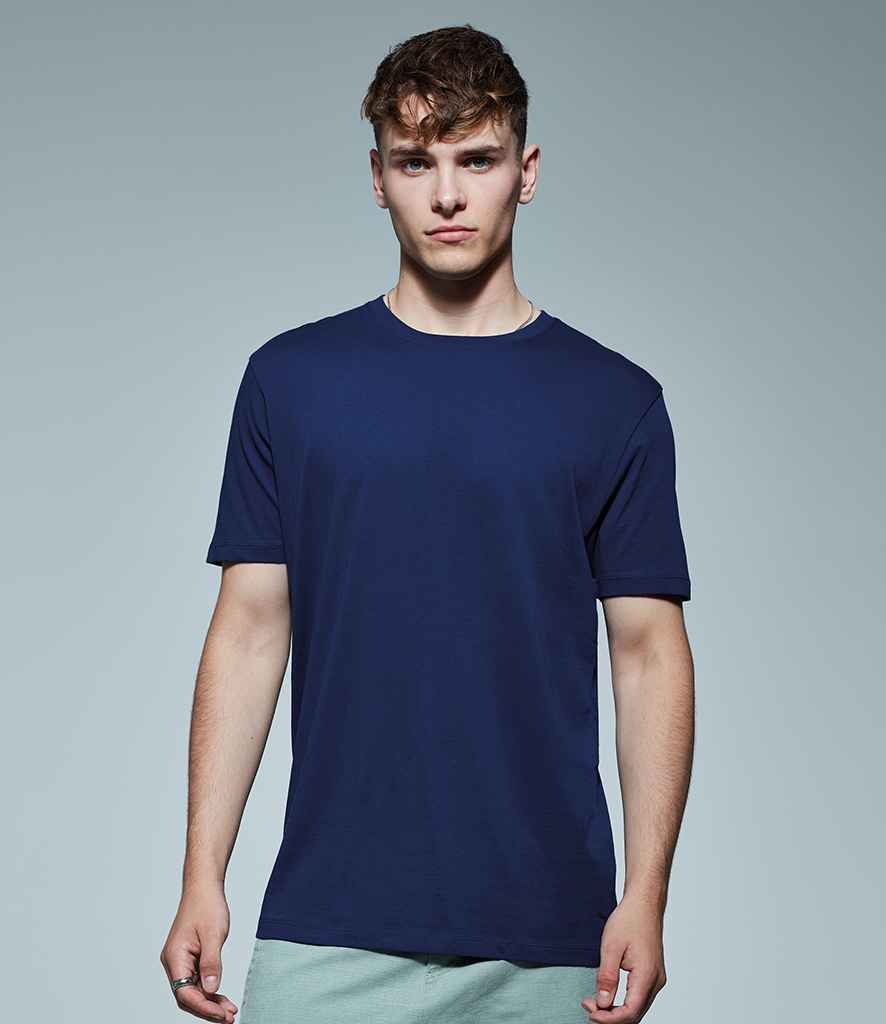 Anthem Organic T-Shirt in Navy by Anthem — Custom branded clothing by Print Press, featuring premium embroidery produced in our specialist print lab in the UK.