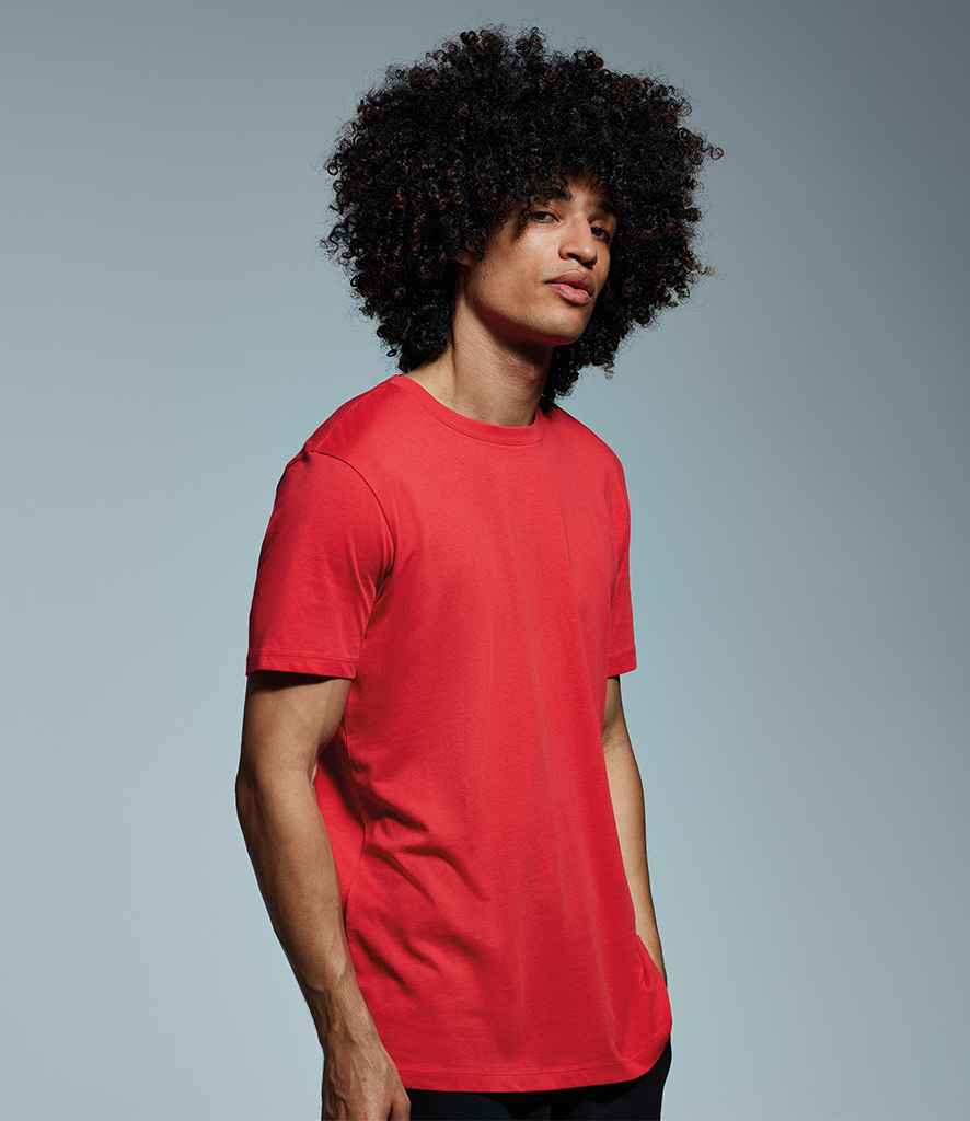 Anthem Organic T-Shirt in Red by Anthem — Custom branded clothing by Print Press, featuring premium embroidery produced in our specialist print lab in the UK.