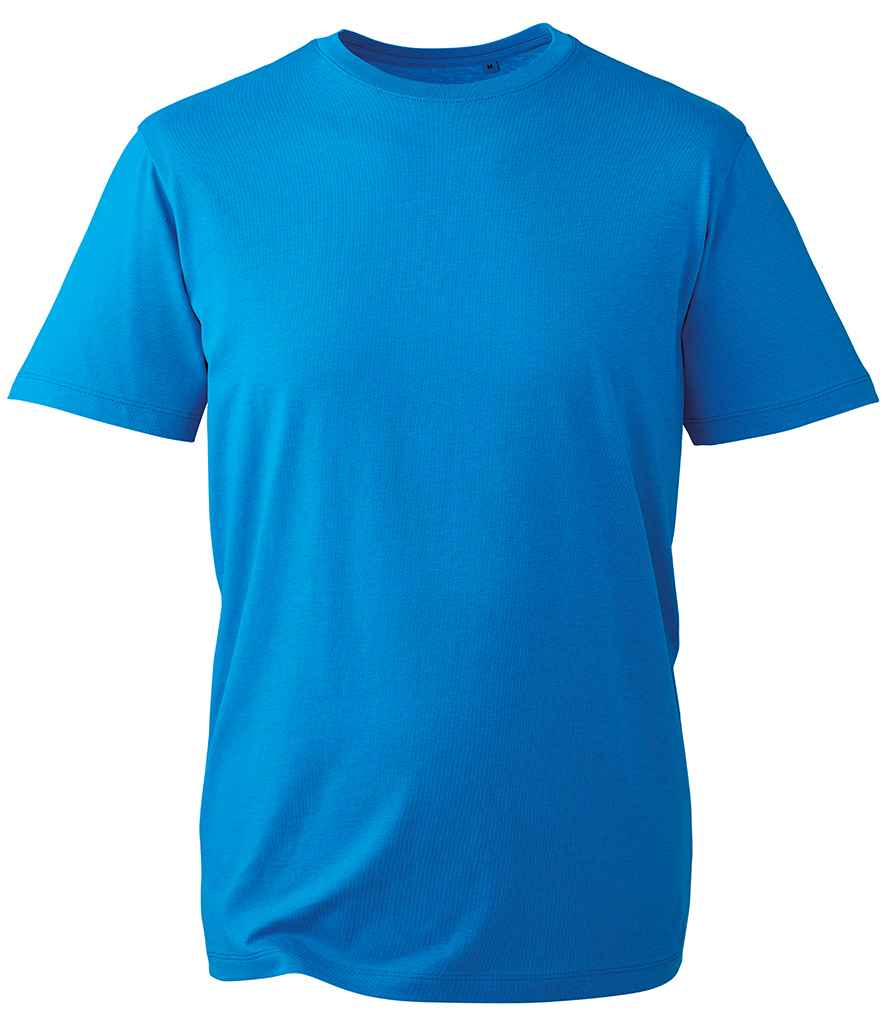 Anthem Organic T-Shirt in Sapphire Blue by Anthem — Custom branded clothing by Print Press, featuring premium embroidery produced in our specialist print lab in the UK.