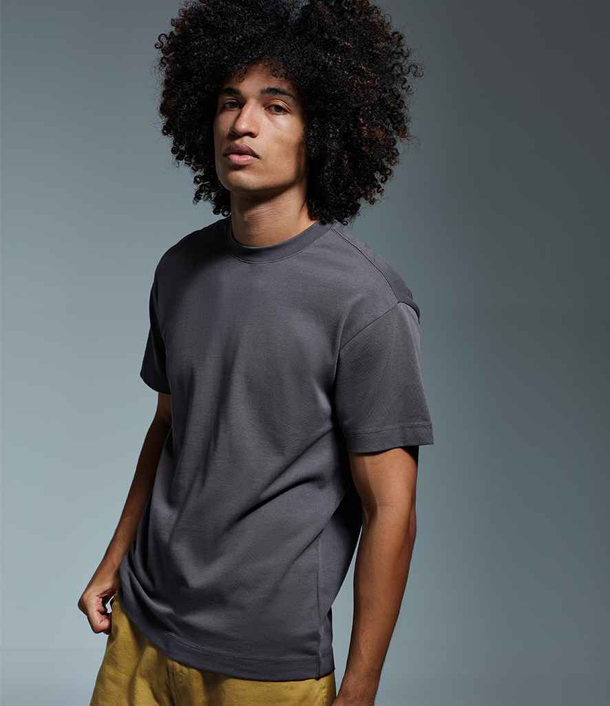 Anthem Organic Heavyweight T-Shirt in Charcoal by Anthem — Custom branded clothing by Print Press, featuring premium embroidery produced in our specialist print lab in the UK.