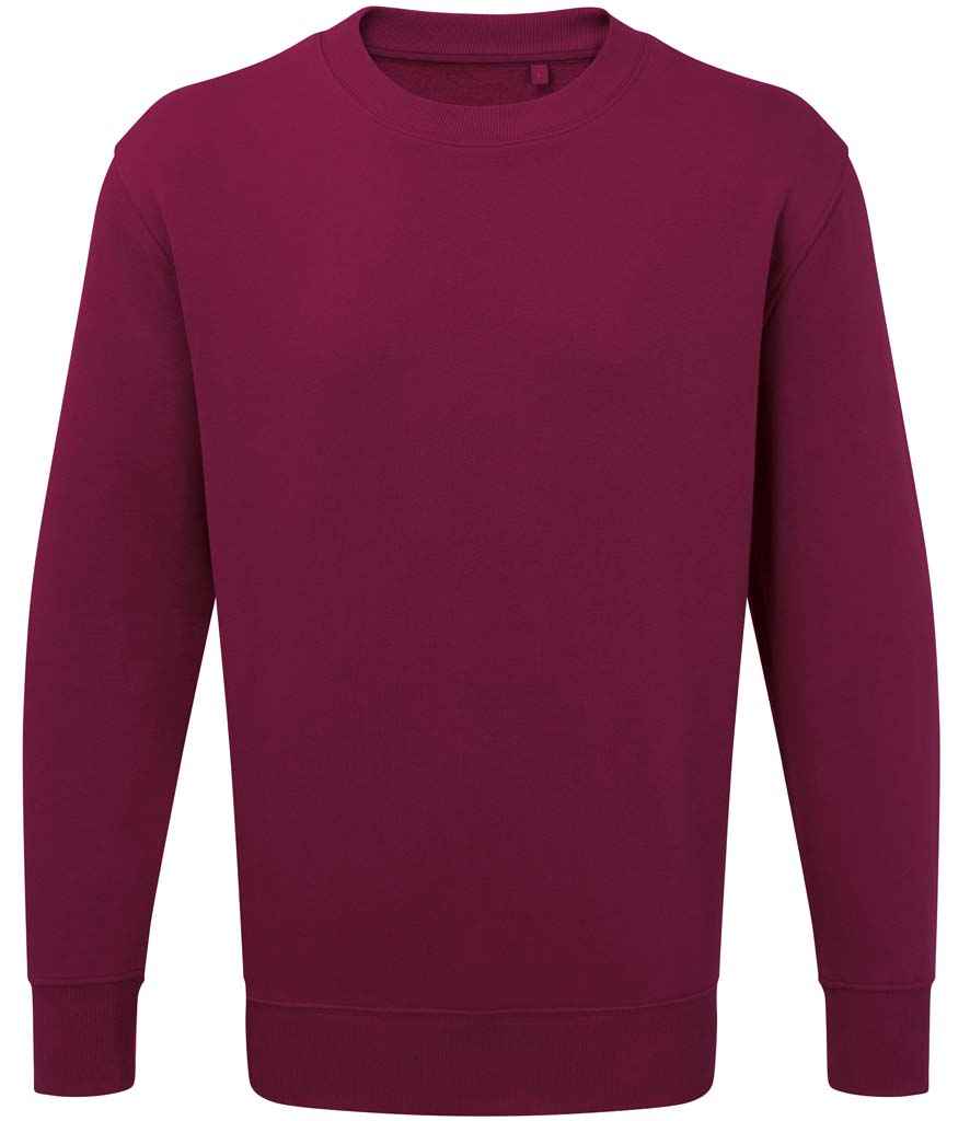 Anthem Organic Sweatshirt in by Anthem — Custom branded clothing by Print Press, featuring premium embroidery produced in our specialist print lab in the UK.